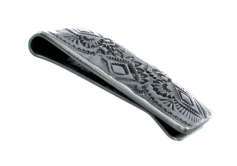 Sterling Silver Native American Money Clip SN20373